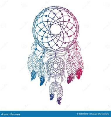 The Dream Catcher - A Tapestry of Celestial Dreams and Mystical Imagery